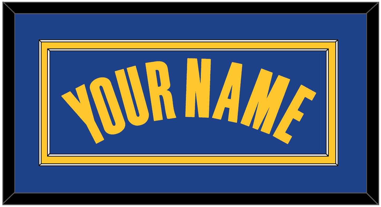 Golden State Name - Blue Icon - Signature Tier 2