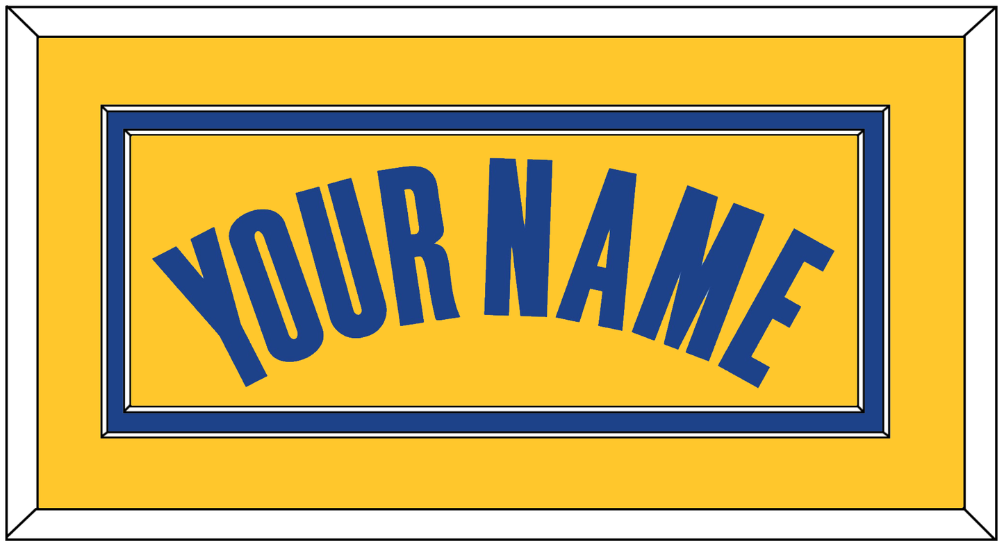 Golden State Name - Yellow Statement (2019-2022) - Signature Tier 2