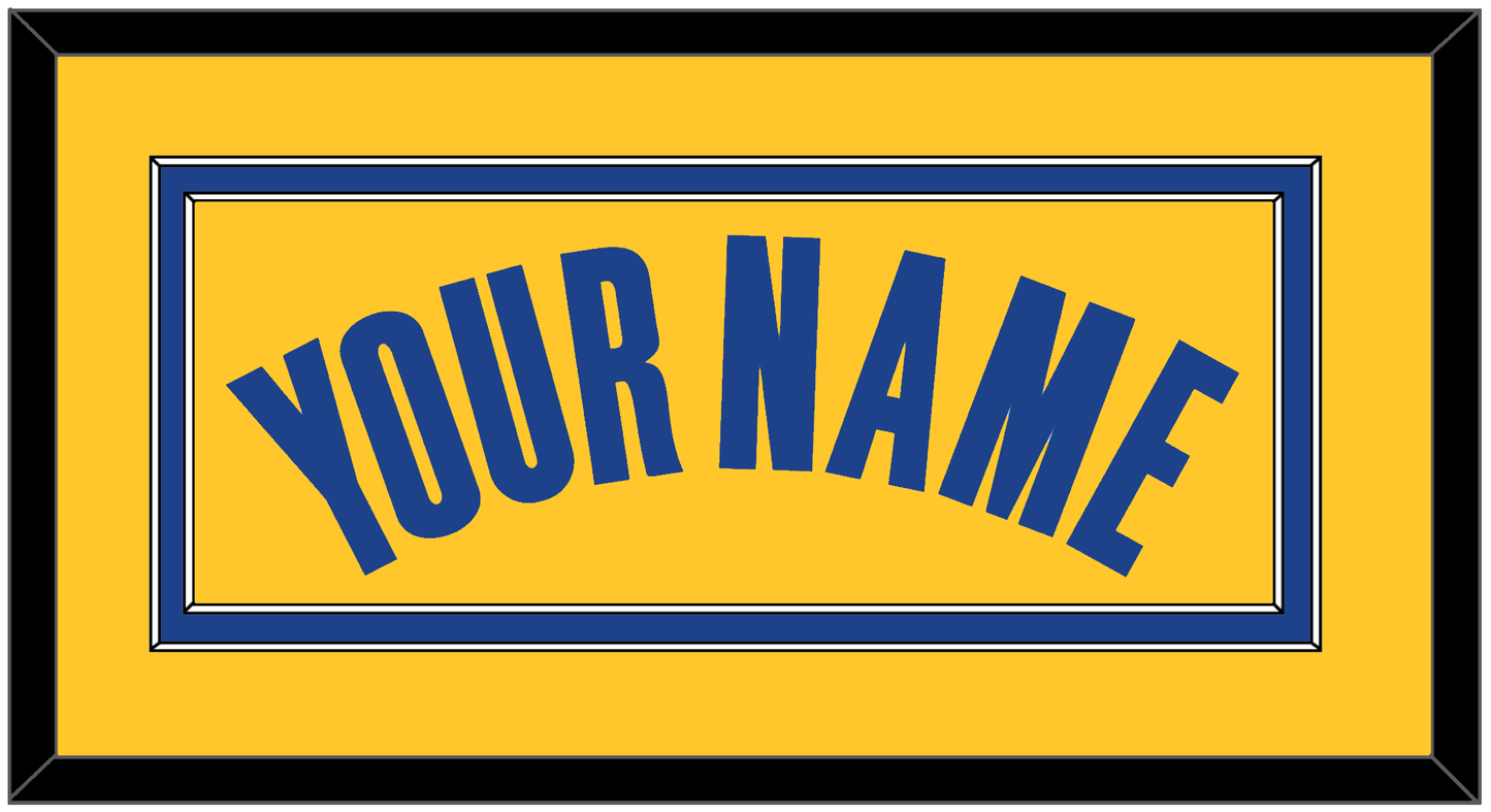 Golden State Name - Yellow Statement (2019-2022) - Signature Tier 2