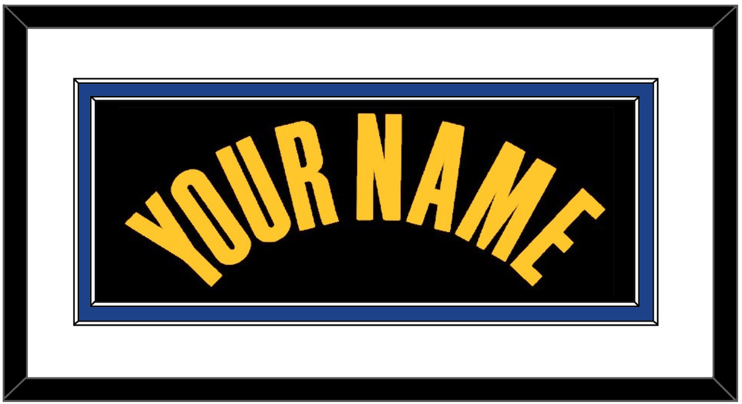 Golden State Name - Black City (2021-2022) - Signature Tier 1