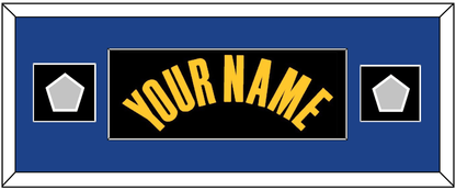 Golden State Name & 2 Champions Patches - Black City (2021-2022) - Essential Tier 4