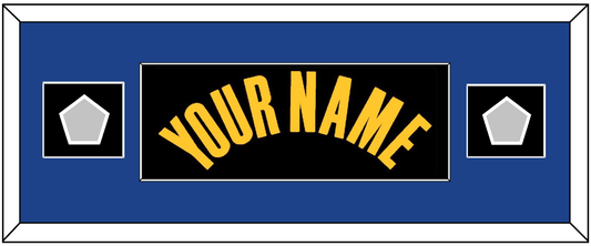Golden State Name & 2 Finals Patches - Black City (2021-2022) - Essential Tier 4