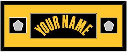 Golden State Name & 2 Champions Patches - Black City (2021-2022) - Essential Tier 6