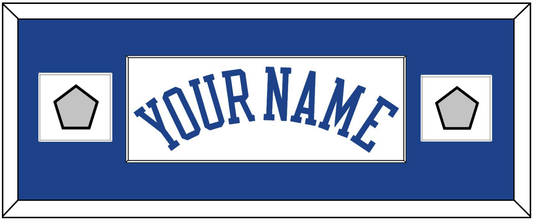 Golden State Name & 2 Champions Patches - Home White (2010-2019) - Essential Tier 2