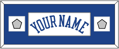 Golden State Name & 2 Finals Patches - Home White (2010-2019) - Essential Tier 2
