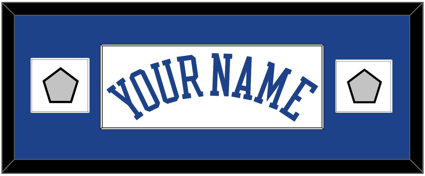 Golden State Name & 2 Finals Patches - Home White (2010-2019) - Essential Tier 2
