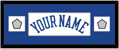 Golden State Name & 2 Finals Patches - Home White (2010-2019) - Essential Tier 2