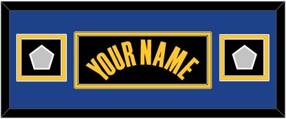 Golden State Name & 2 Champions Patches - Black City (2021-2022) - Signature Tier 6