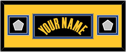 Golden State Name & 2 Champions Patches - Black City (2021-2022) - Signature Tier 8
