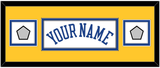 Golden State Name & 2 Champions Patches - Home White (2010-2019) - Double Mat 6