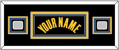 Golden State Name & 2 Finals Patches - Black City (2021-2022) - Premier Tier 4