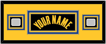 Golden State Name & 2 Champions Patches - Black City (2021-2022) - Premier Tier 8