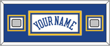 Golden State Name & 2 Champions Patches - Home White (2010-2019) - Triple Mat 4