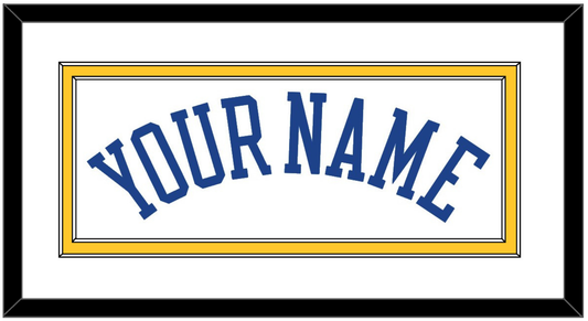 Golden State Name - Home White (2010-2019) - Signature Tier 1