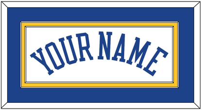 Golden State Name - Home White (2010-2019) - Signature Tier 2