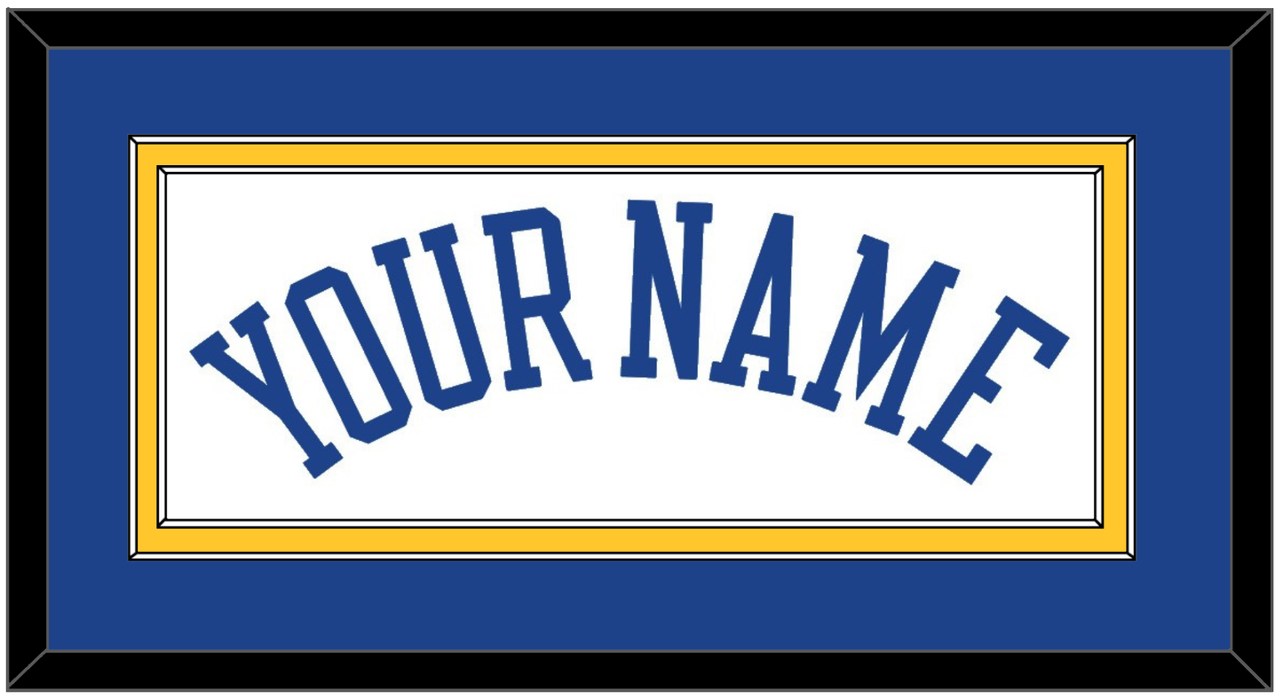 Golden State Name - Home White (2010-2019) - Signature Tier 2