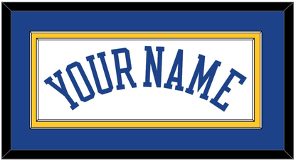 Golden State Name - Home White (2010-2019) - Signature Tier 2