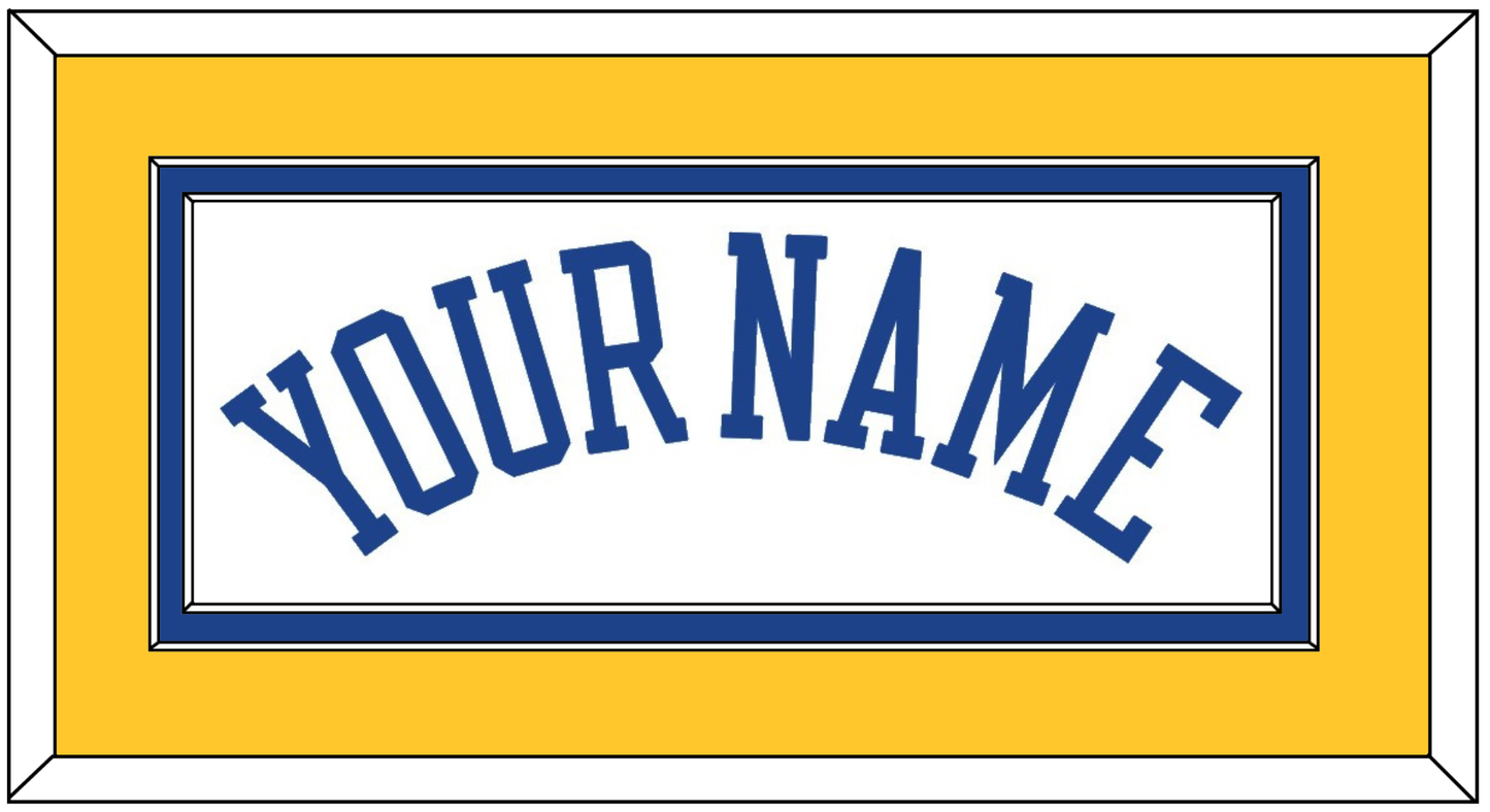 Golden State Name - Home White (2010-2019) - Signature Tier 3