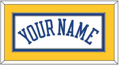 Golden State Name - Home White (2010-2019) - Signature Tier 3