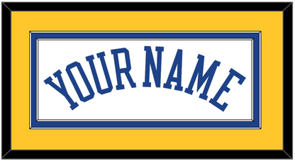 Golden State Name - Home White (2010-2019) - Signature Tier 3