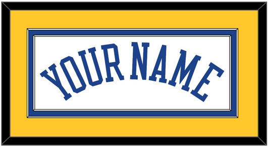 Golden State Name - Home White (2010-2019) - Signature Tier 3