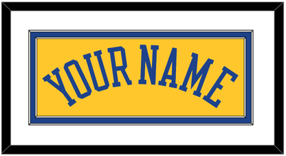 Golden State Name - Alternate Yellow (2013) - Signature Tier 1