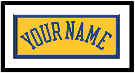 Golden State Name - Alternate Yellow (2013) - Signature Tier 1