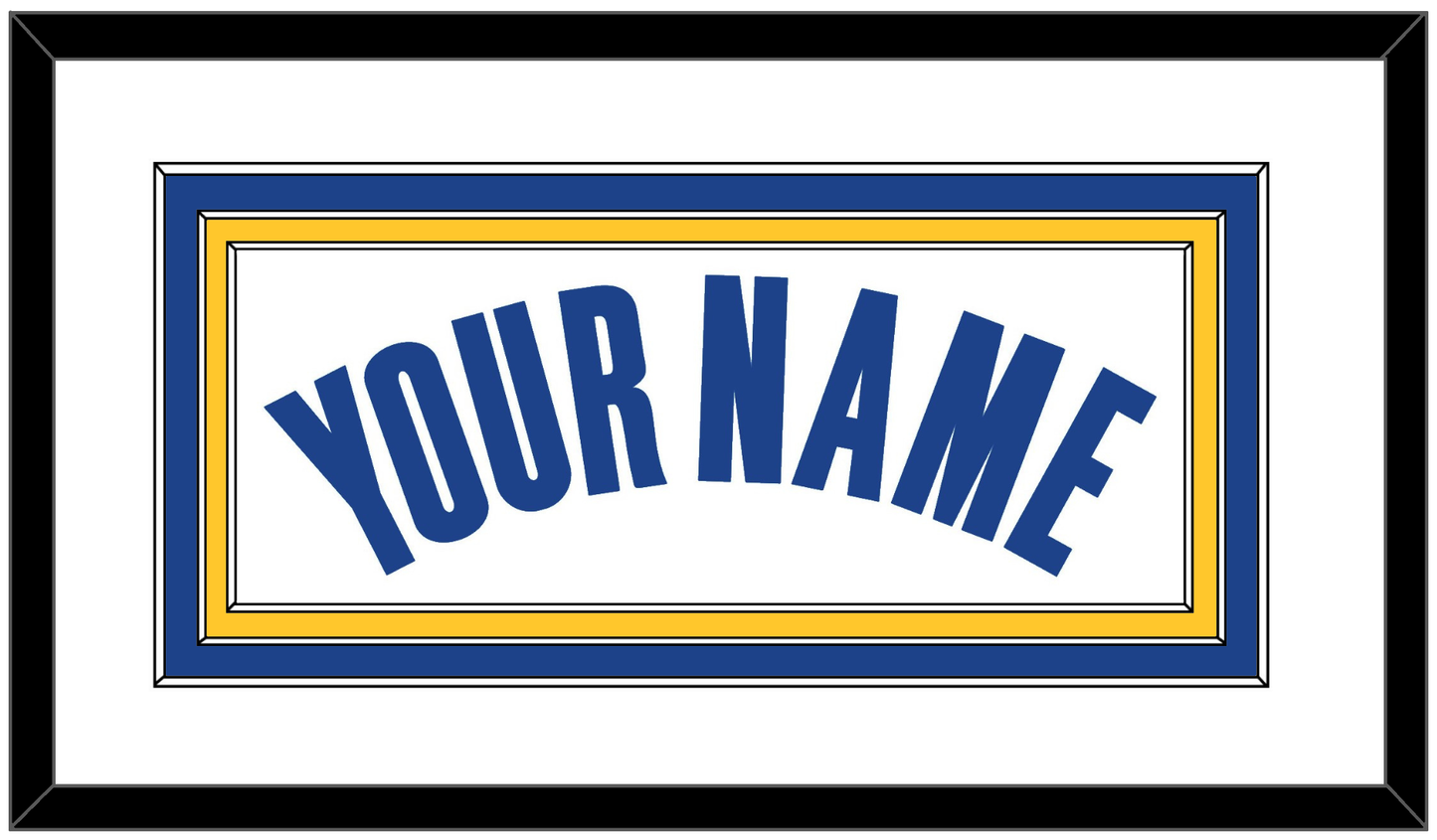 Golden State Name - White Association - Premier Tier 1