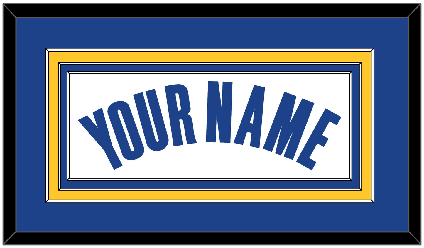 Golden State Name - White Association - Premier Tier 2