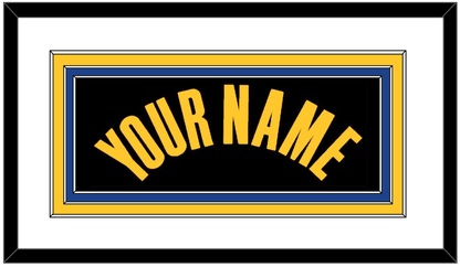 Golden State Name - Black City (2021-2022) - Premier Tier 1