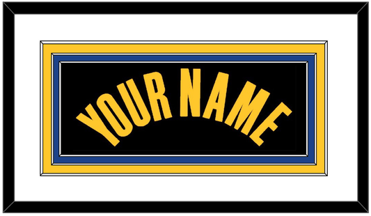 Golden State Name - Black City (2021-2022) - Premier Tier 1