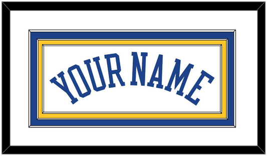 Golden State Name - Home White (2010-2019) - Premier Tier 1