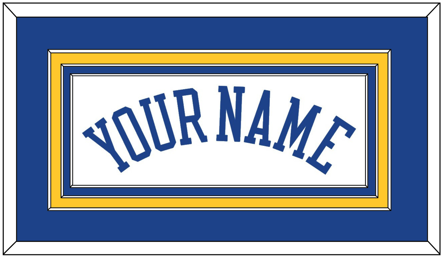 Golden State Name - Home White (2010-2019) - Premier Tier 2