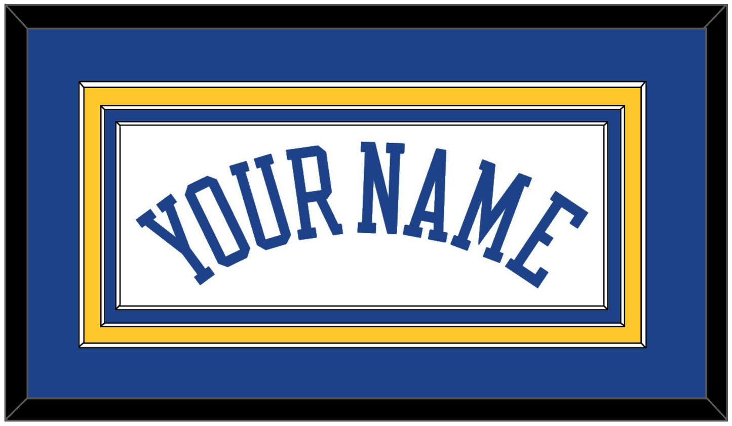 Golden State Name - Home White (2010-2019) - Premier Tier 2
