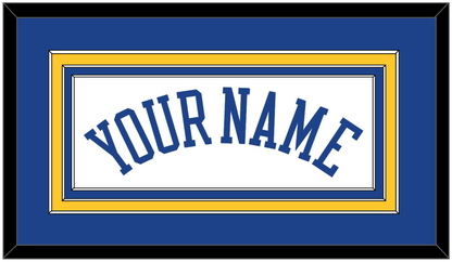 Golden State Name - Home White (2010-2019) - Premier Tier 2