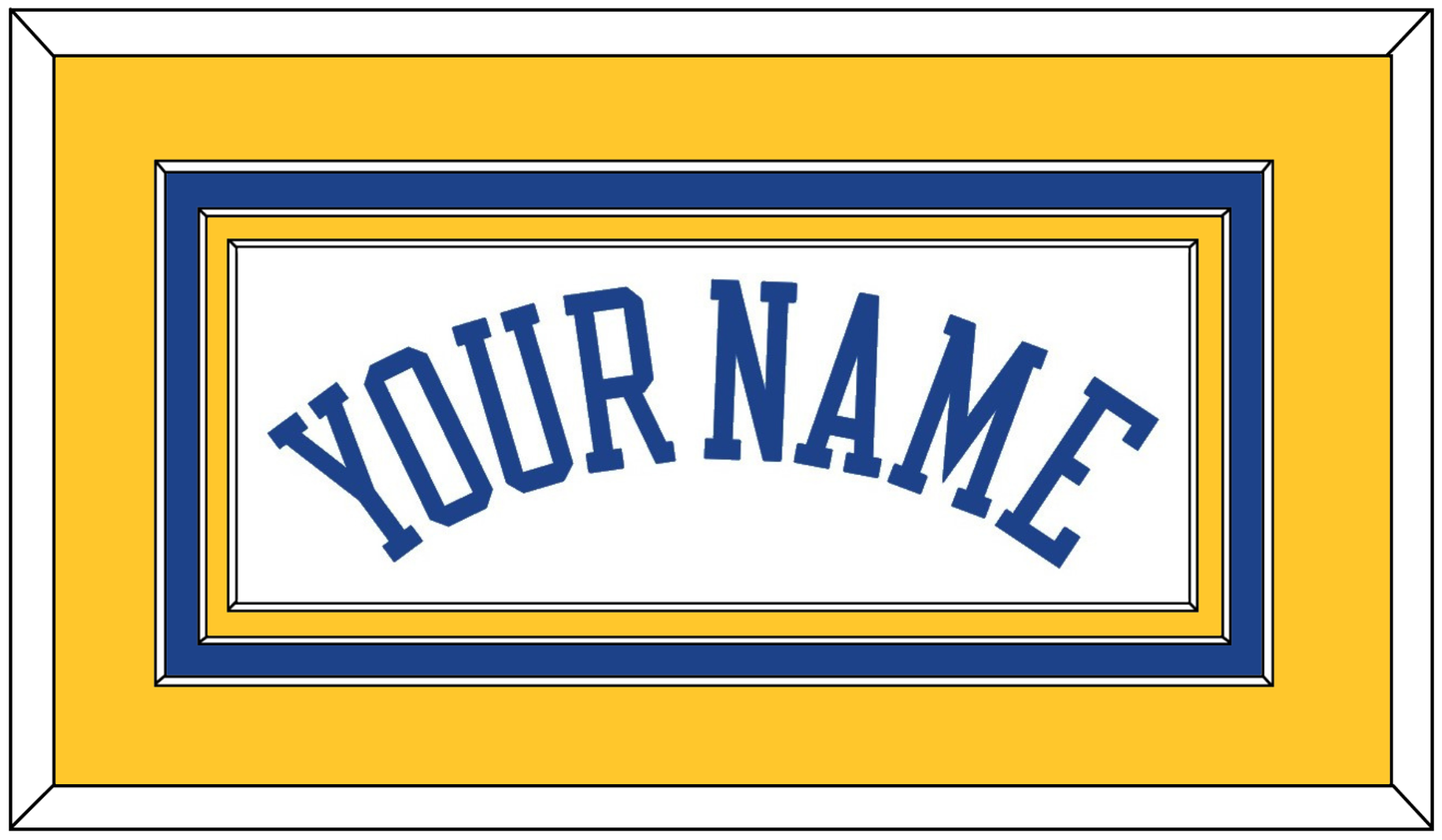 Golden State Name - Home White (2010-2019) - Premier Tier 3