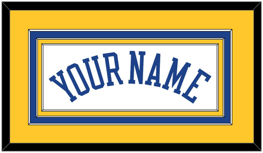 Golden State Name - Home White (2010-2019) - Premier Tier 3