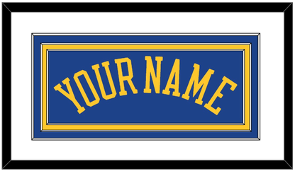 Golden State Name - Road Blue (2010-2019) - Premier Tier 1
