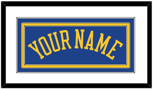 Golden State Name - Road Blue (2010-2019) - Premier Tier 1