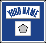 Golden State Name & Champions Patch - White Association - Single Mat 1