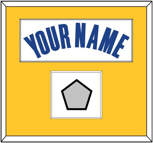 Golden State Name & Finals Patch - White Association - Essential Tier 2