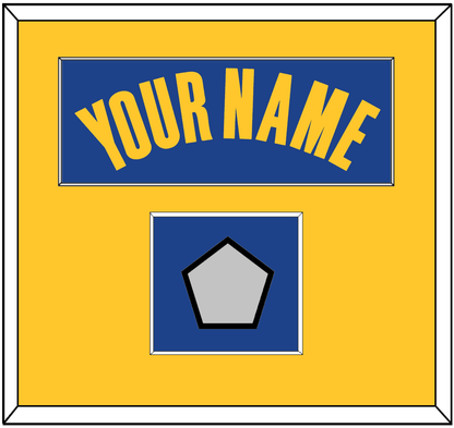 Golden State Name & Finals Patch - Blue Icon - Essential Tier 2