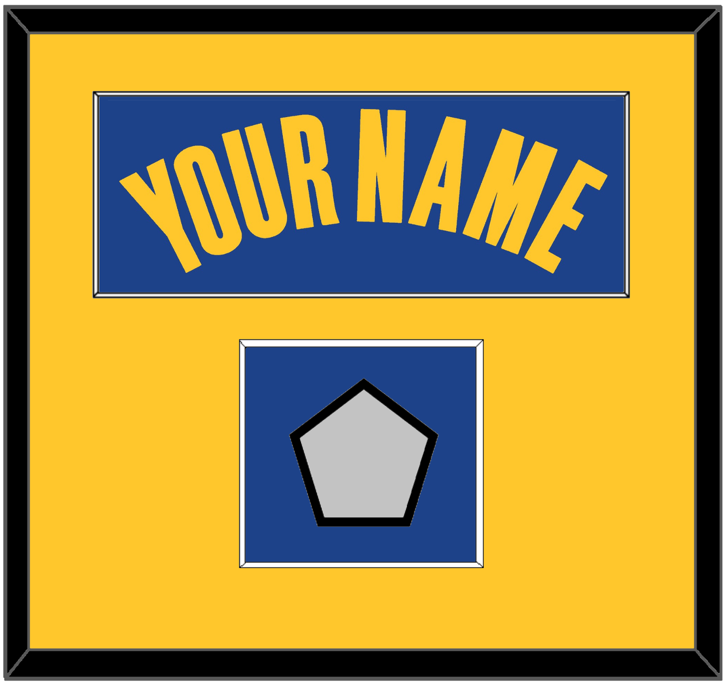 Golden State Name & Finals Patch - Blue Icon - Essential Tier 2