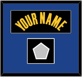 Golden State Name & Champions Patch - Black City (2021-2022) - Single Mat 2