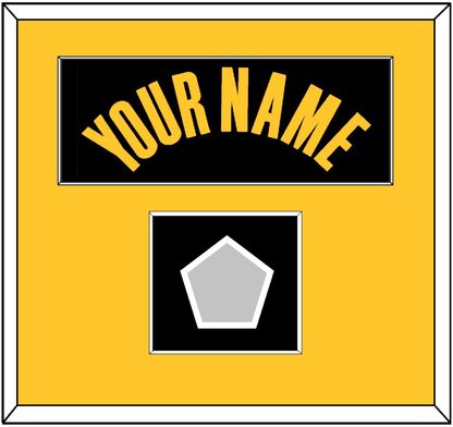 Golden State Name & Champions Patch - Black City (2021-2022) - Essential Tier 3