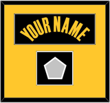 Golden State Name & Finals Patch - Black City (2021-2022) - Single Mat 3