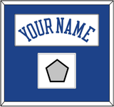 Golden State Name & Finals Patch - Home White (2010-2019) - Single Mat 1