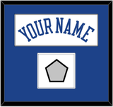 Golden State Name & Finals Patch - Home White (2010-2019) - Single Mat 1