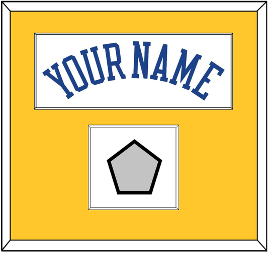 Golden State Name & Finals Patch - Home White (2010-2019) - Essential Tier 2