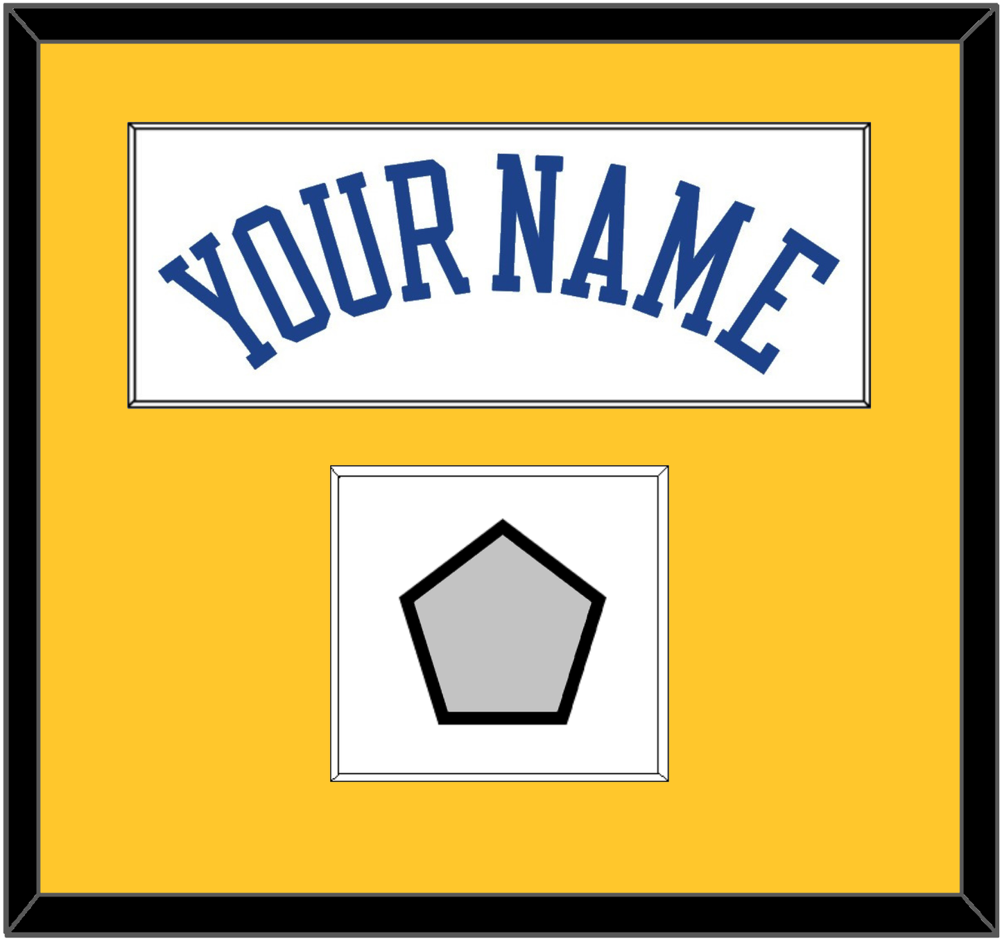 Golden State Name & Champions Patch - Home White (2010-2019) - Essential Tier 2